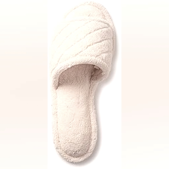 Roxoni Ultra Soft Spa Slippers for Women Cozy, Fuzzy Terry Cloth Memory Foam - Picture 4 of 10